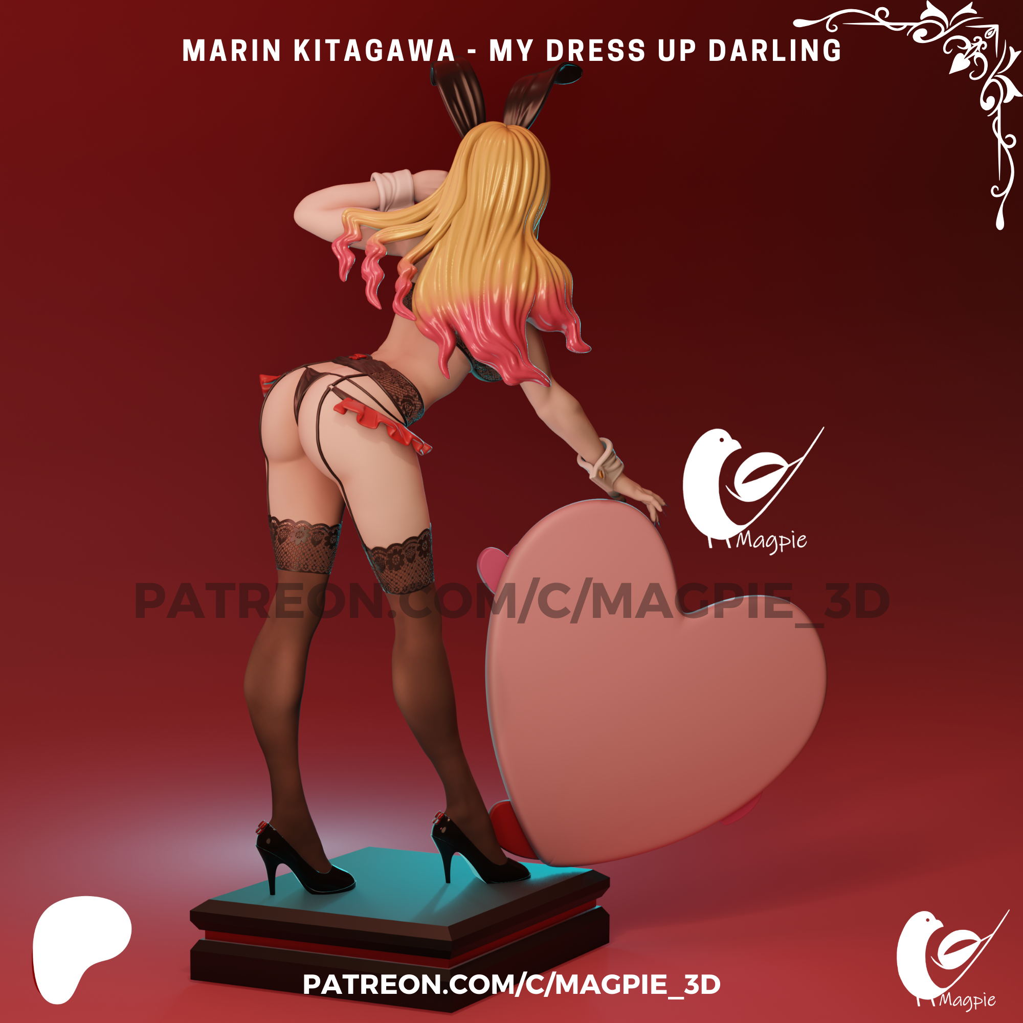 Kitagawa Marin - My Dress Up Darling Magpie_3d - 06